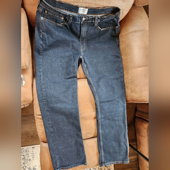 Men's Denizen Levi Blue Jeans 218 straight - Picture 1 of 6